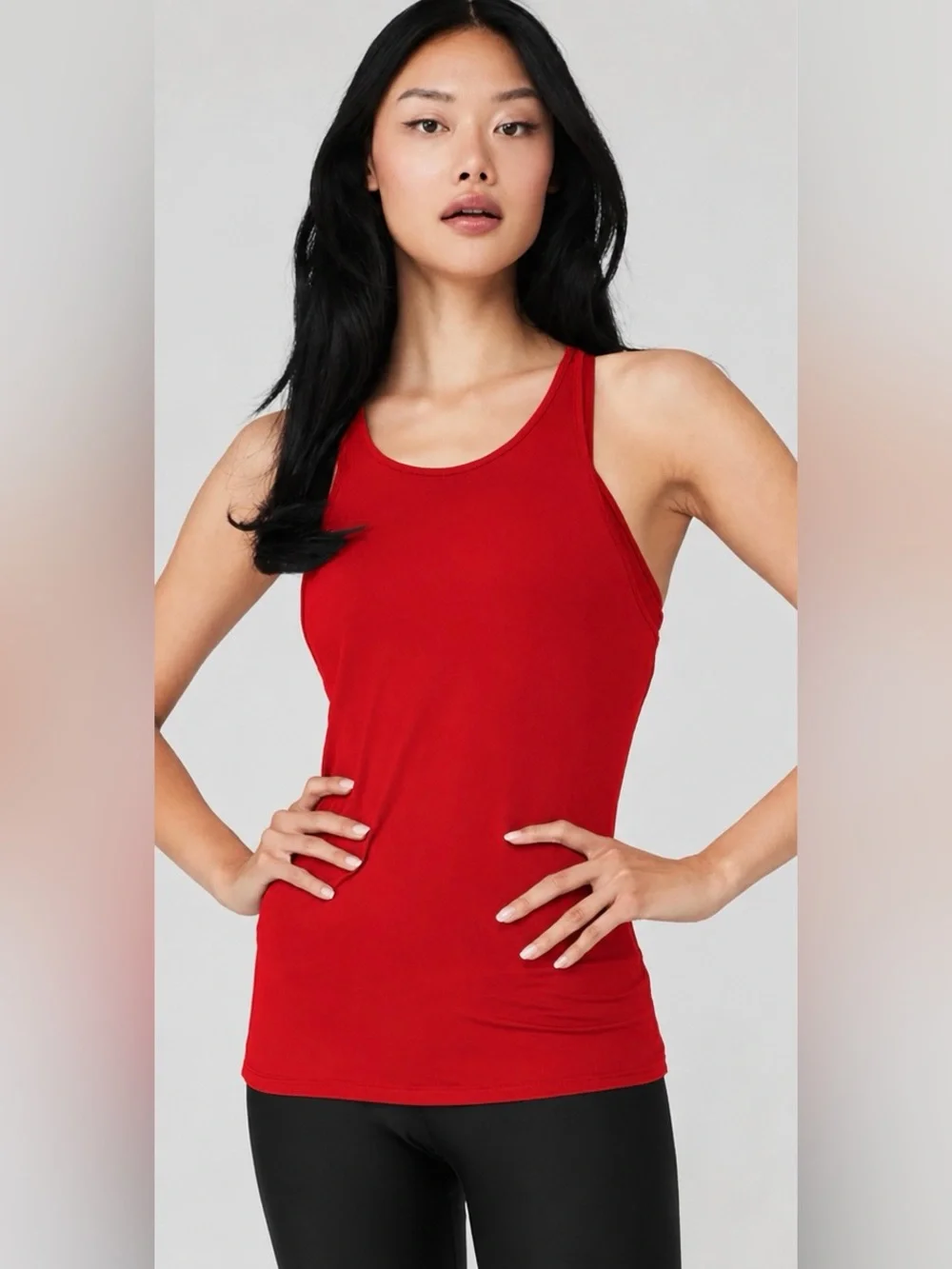Alo Select Tank Top Classic Red NWOT
